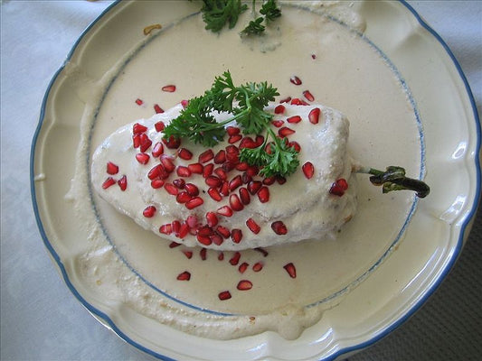 Chiles en Nogada: A Delicious Patriotic Mexican Treat