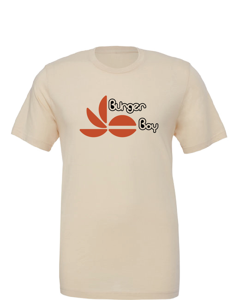 Burger Boy Retro Crewneck T-Shirt