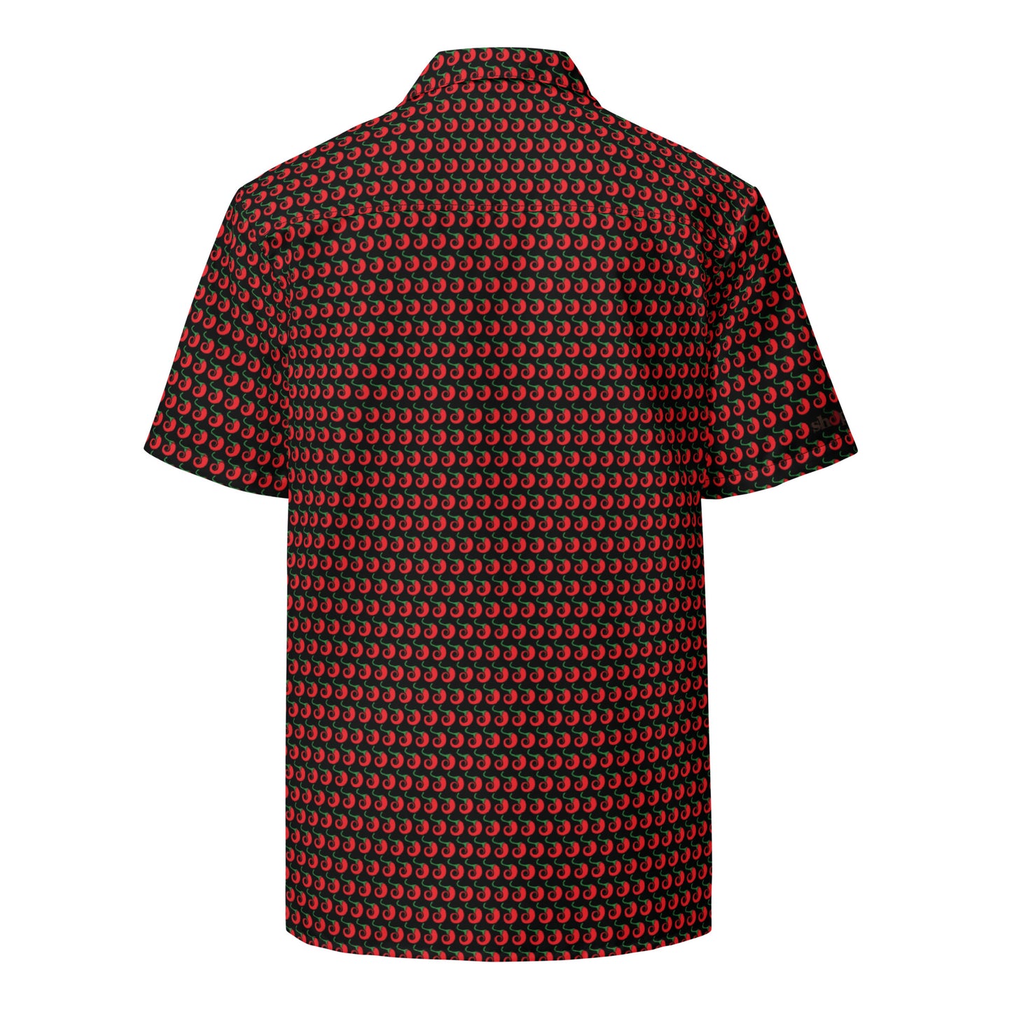 Pepper Black Unisex button shirt