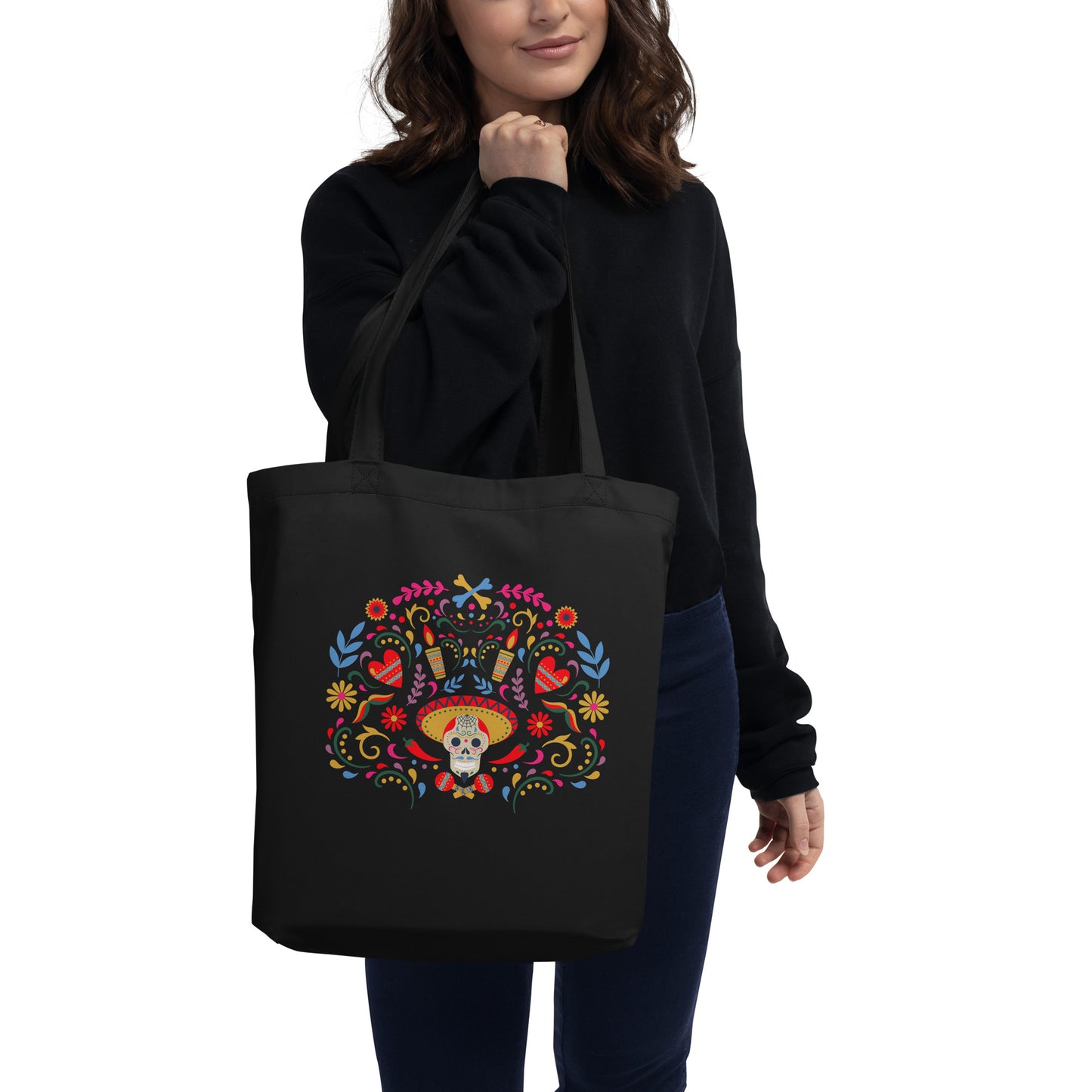 Fiesta de Muertos Eco Tote Bag