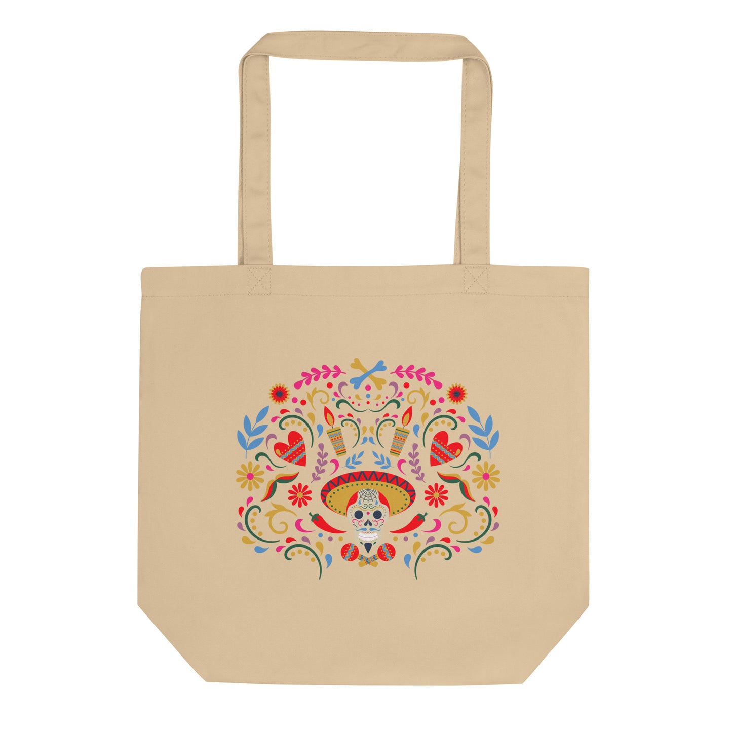 Fiesta de Muertos Eco Tote Bag