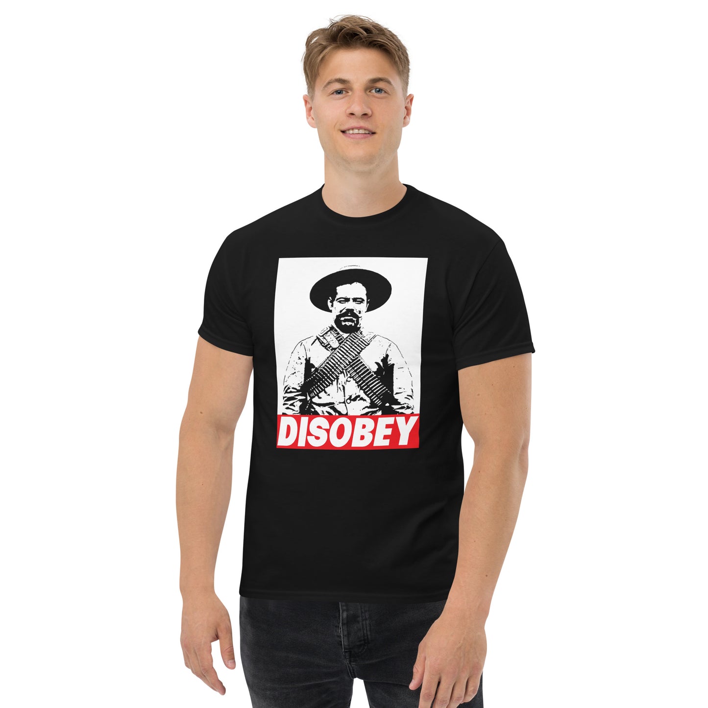 "Pancho Villa Disobey" Men's classic tee