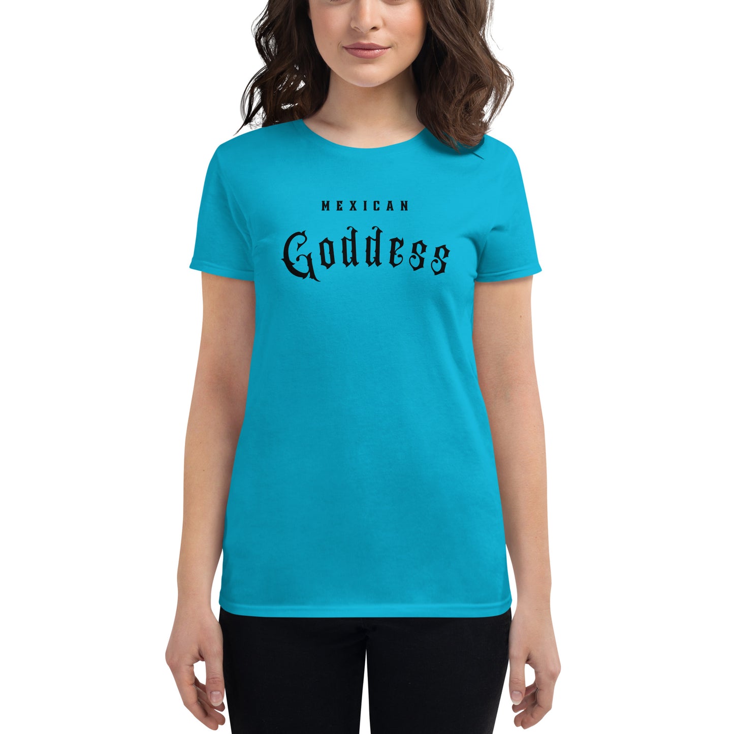 "Mexican Goddess" Women's short sleeve t-shirt