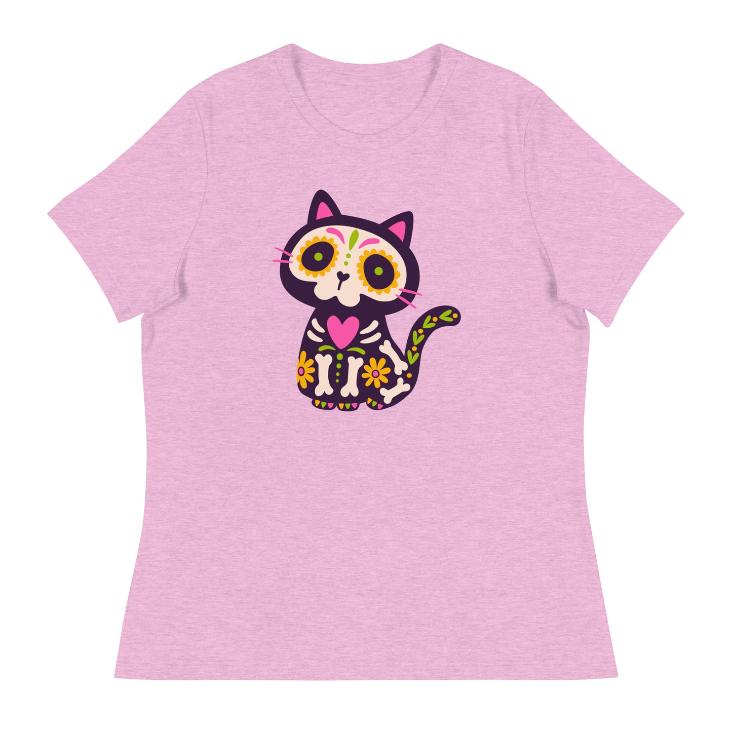Muertos Cat Women's Relaxed T-Shirt