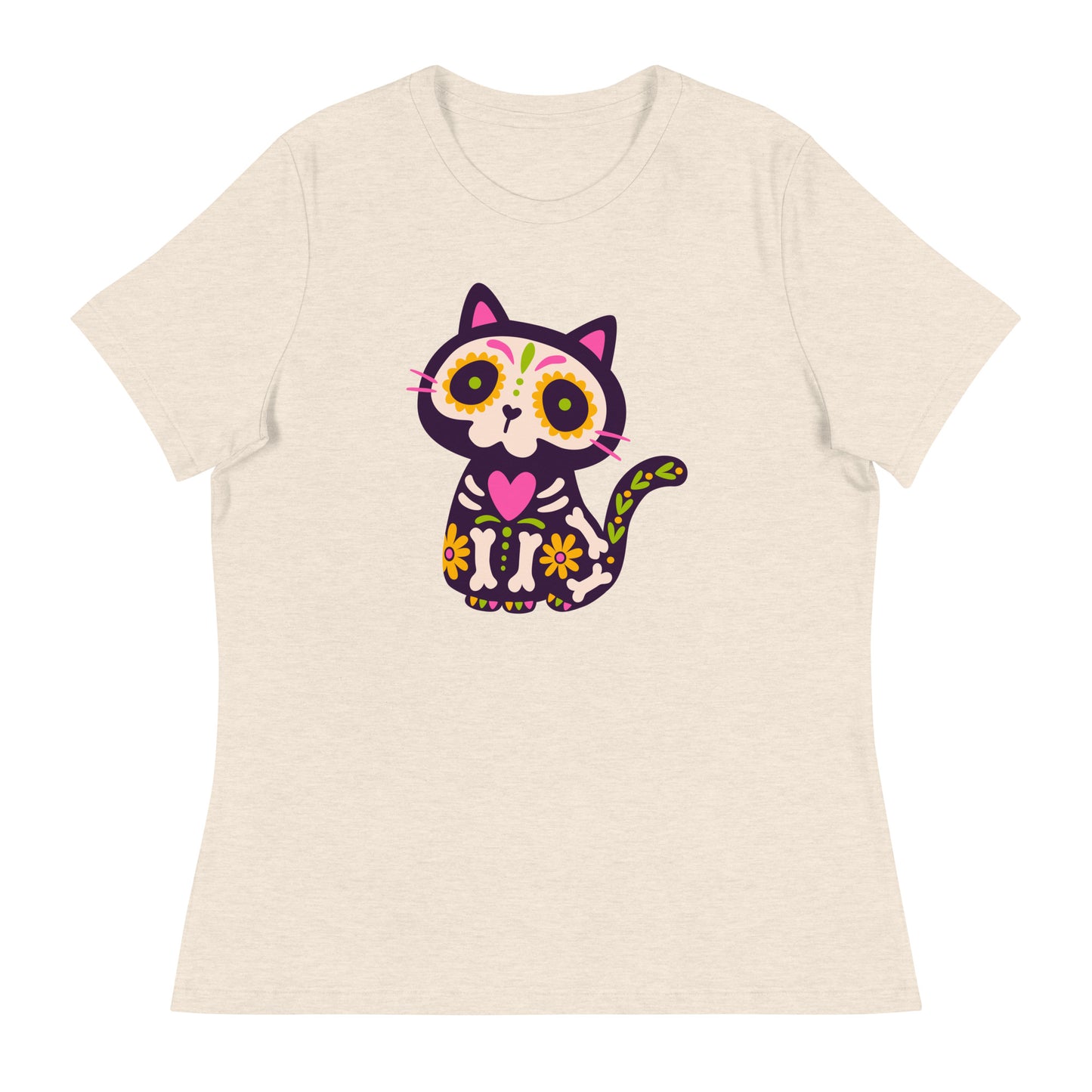 Muertos Cat Women's Relaxed T-Shirt