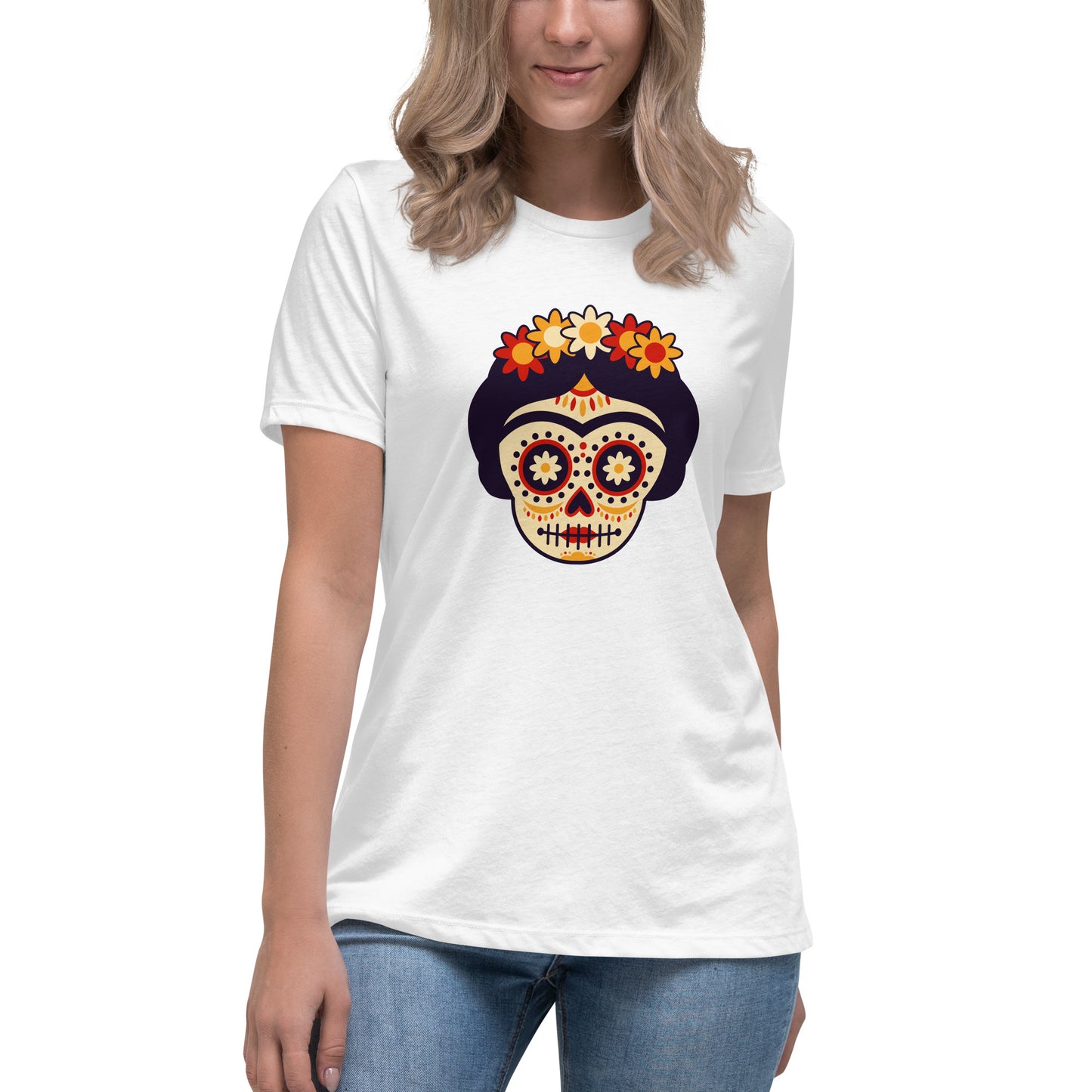 Muertos Skull Women's Relaxed T-Shirt