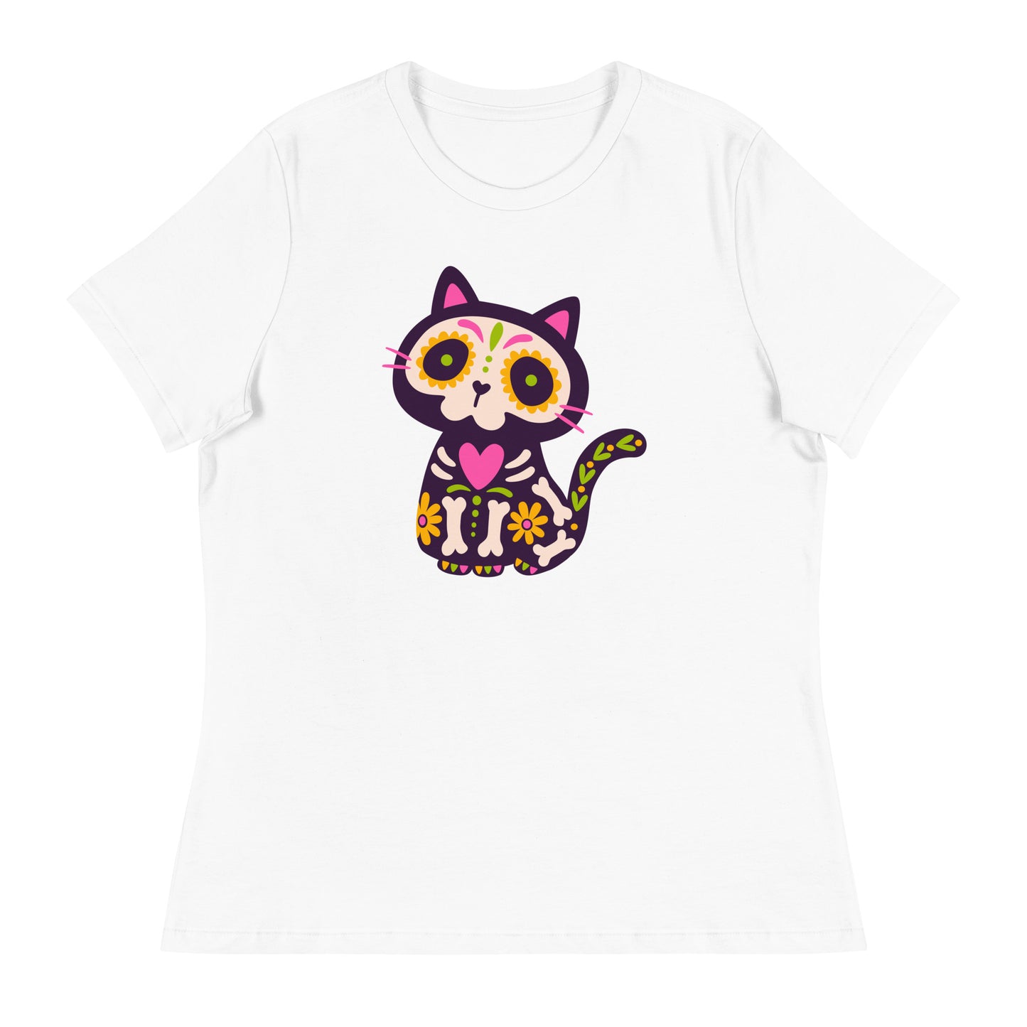 Muertos Cat Women's Relaxed T-Shirt