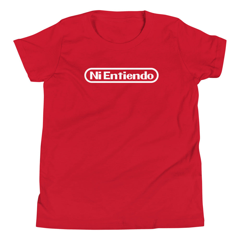 Ni Entiendo Youth Short Sleeve T-Shirt