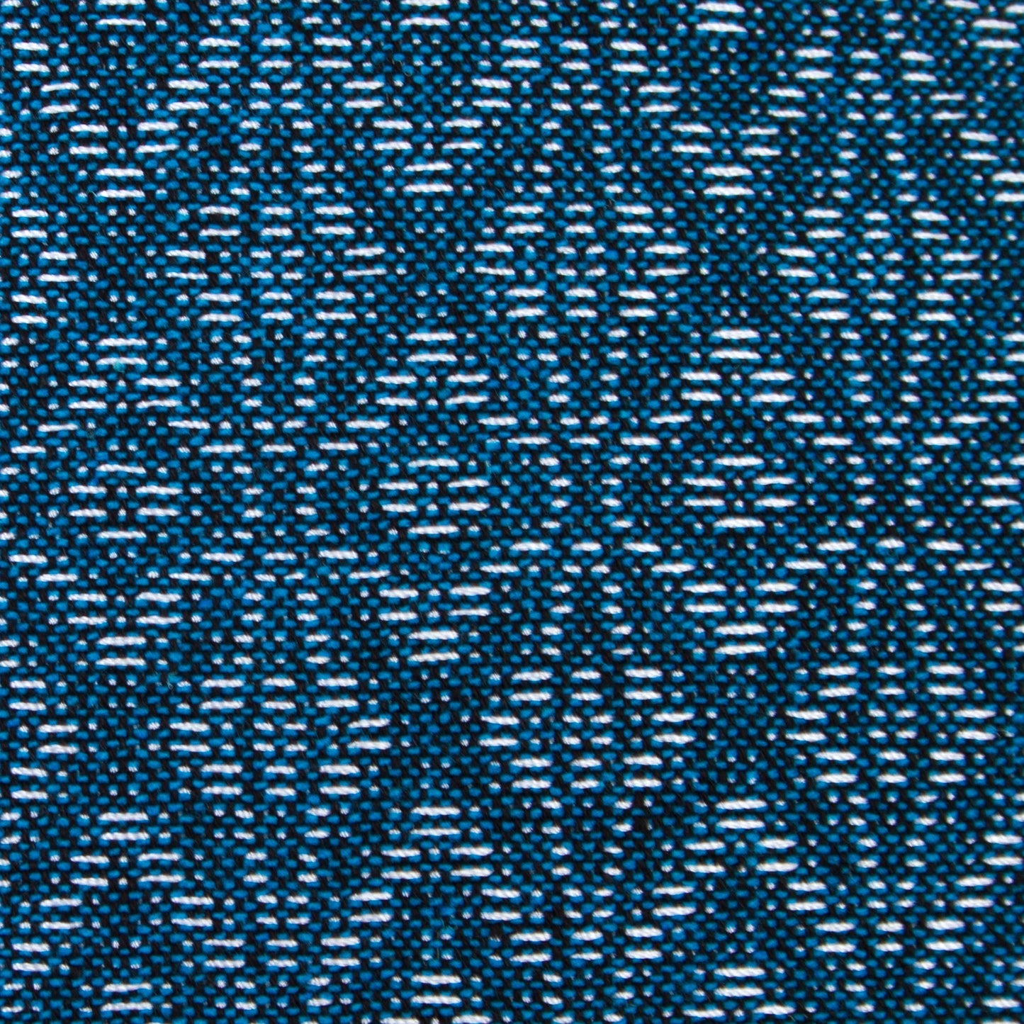 Zapotec cotton rebozo shawl, 'Blue Zapotec Treasures'