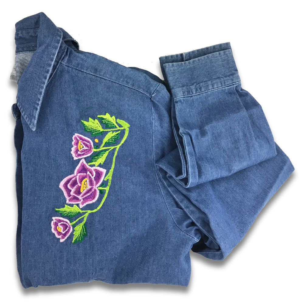 Kanxoc Button Up Denim Shirt