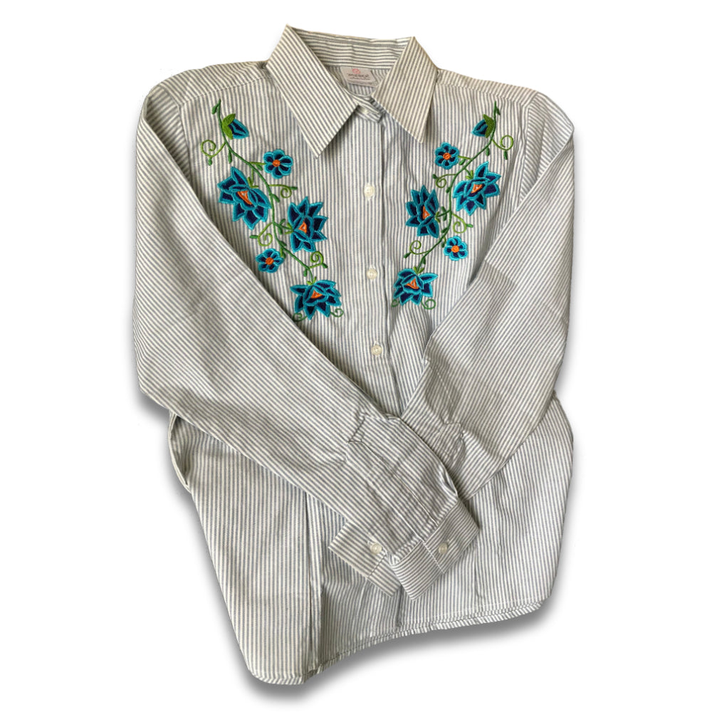 Kanxoc Button Up Stripe Shirt