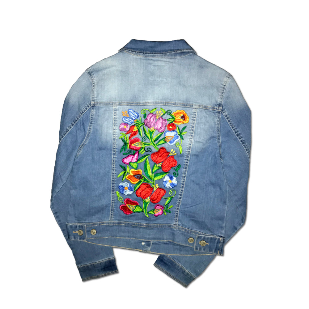 Kanxoc Mayan Garden Youth Denim Jacket