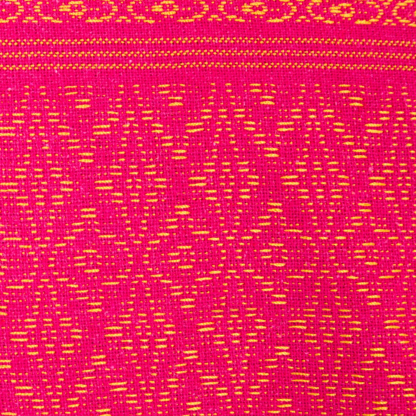 Zapotec cotton rebozo shawl, 'Coral Zapotec Treasures'