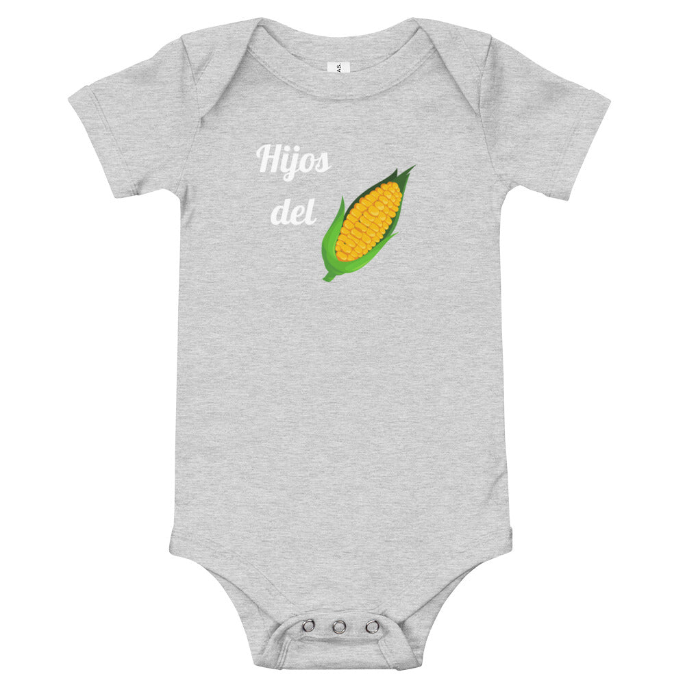 "Hijos del Maiz" Baby short sleeve one piece