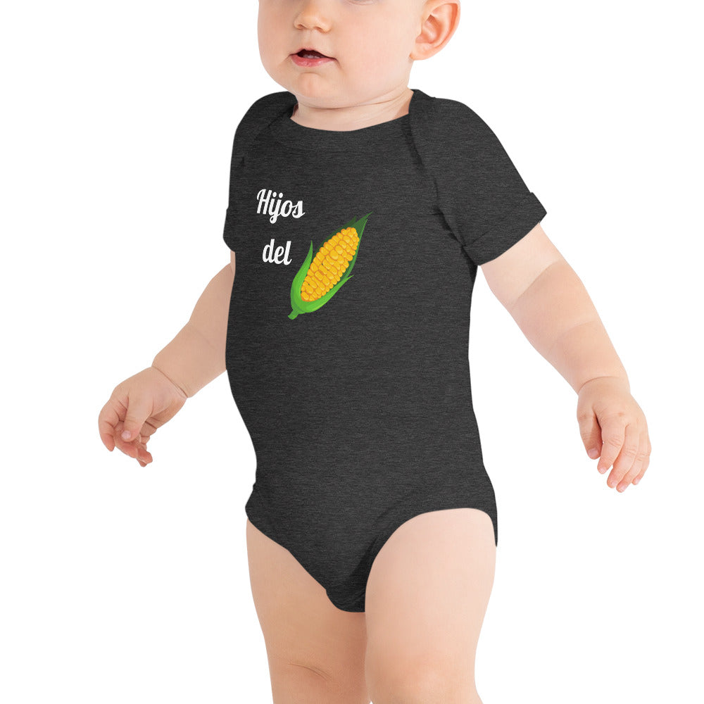 "Hijos del Maiz" Baby short sleeve one piece