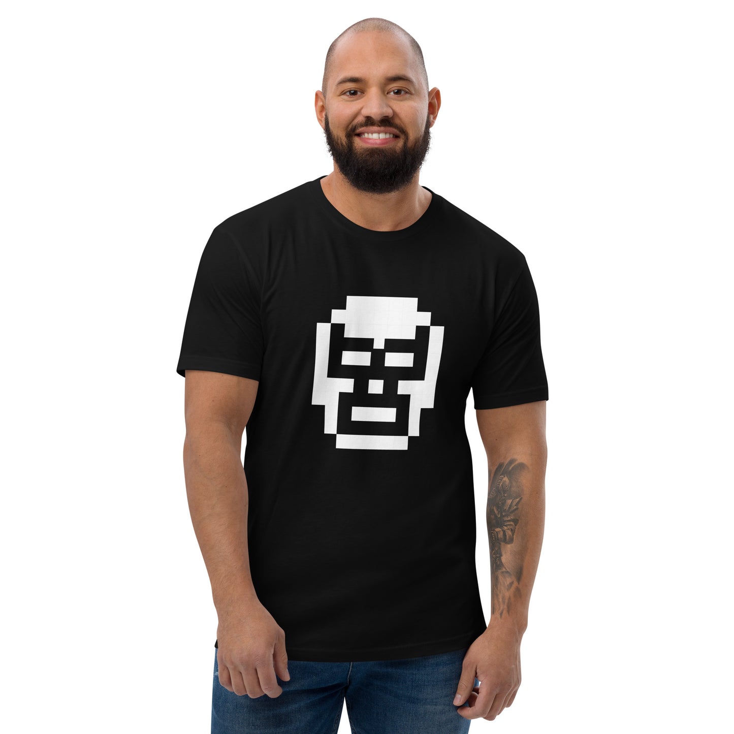 8-Bit Luchador Short Sleeve T-shirt