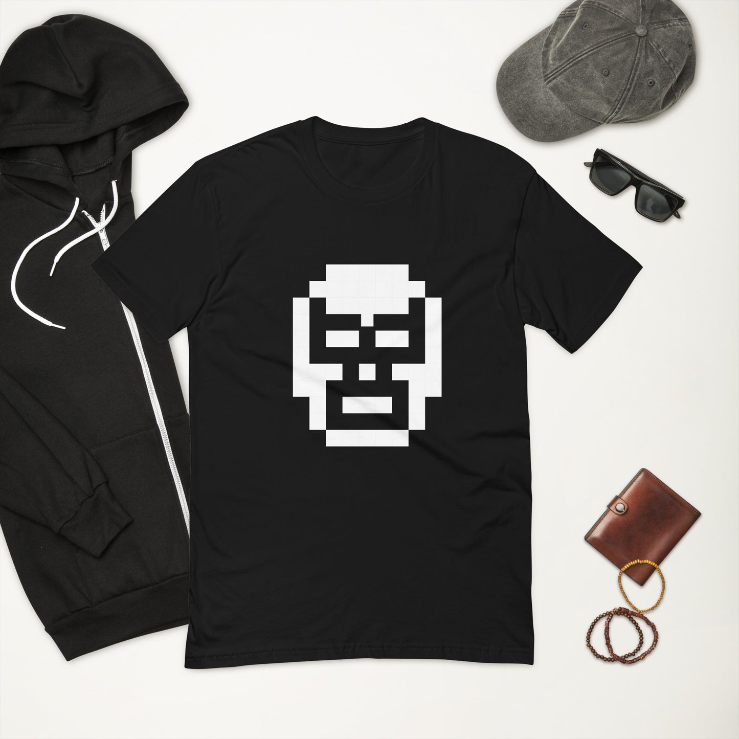 8-Bit Luchador Short Sleeve T-shirt