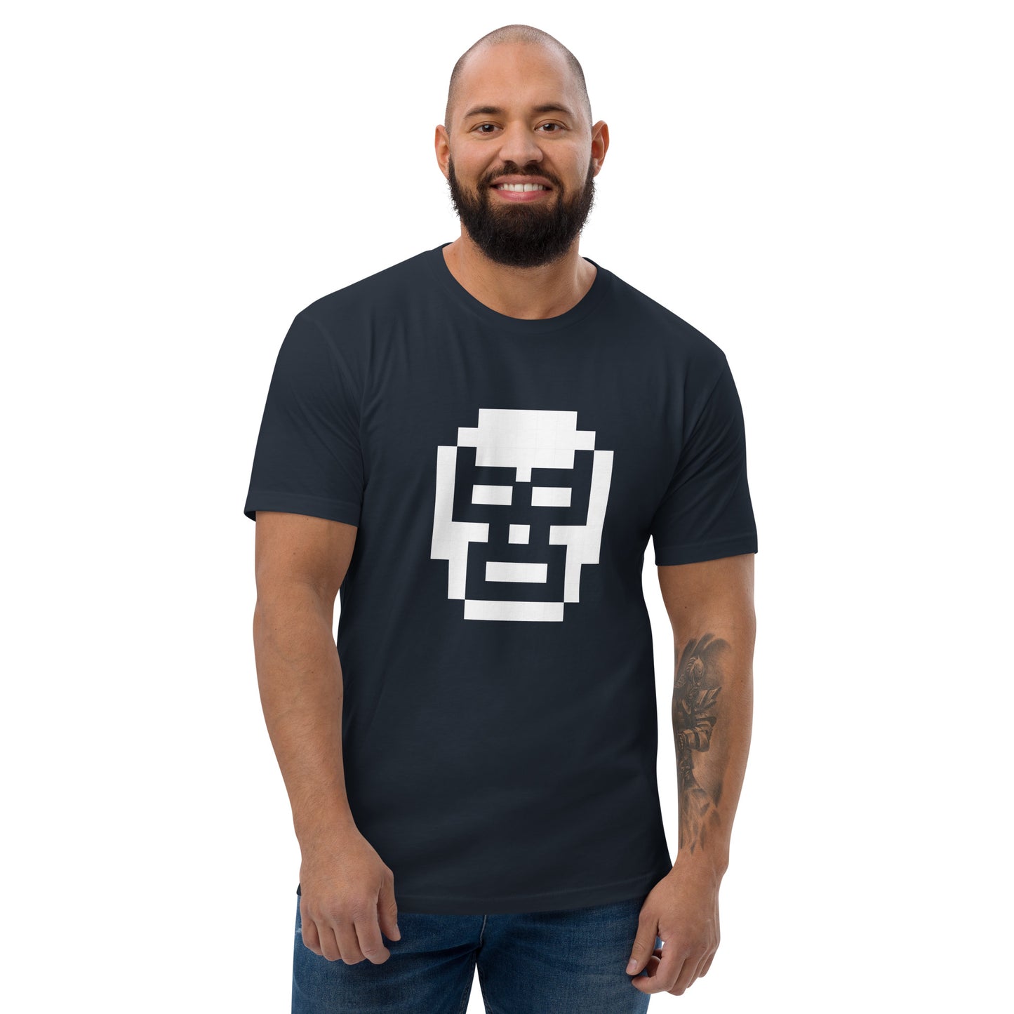 8-Bit Luchador Short Sleeve T-shirt