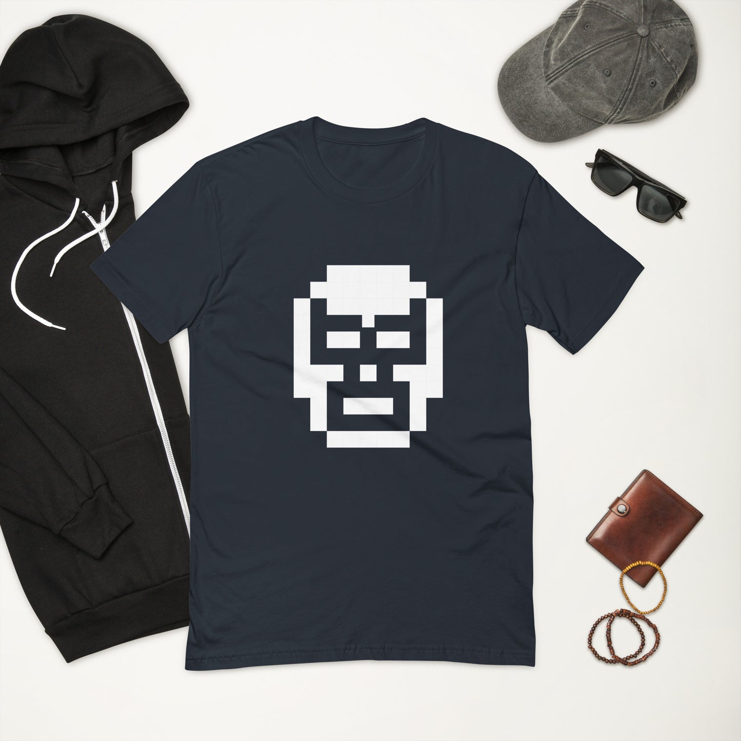 8-Bit Luchador Short Sleeve T-shirt