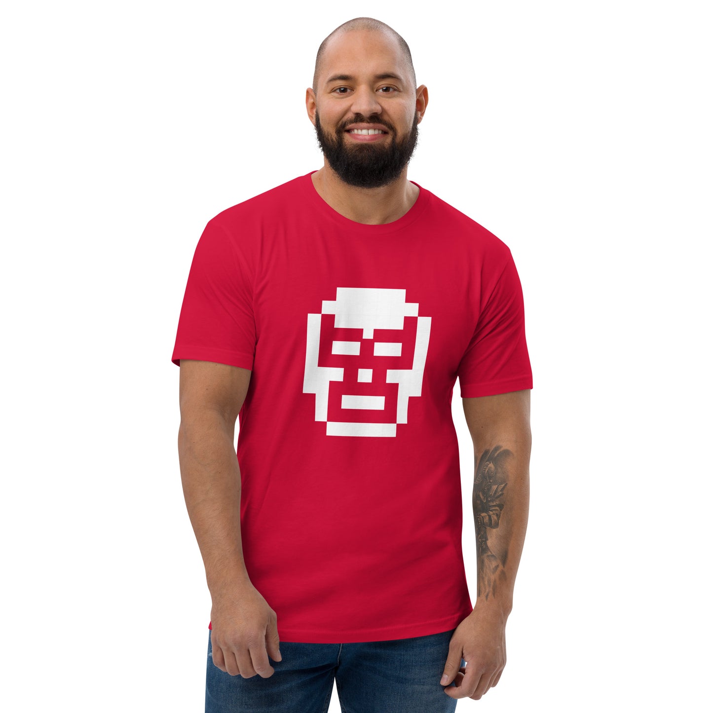 8-Bit Luchador Short Sleeve T-shirt