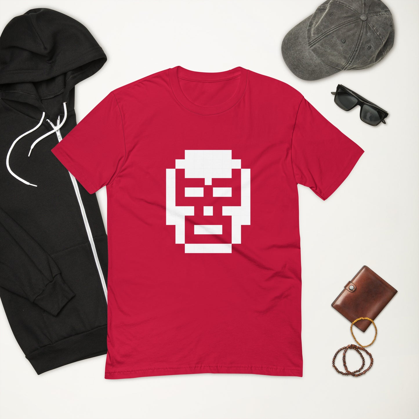 8-Bit Luchador Short Sleeve T-shirt