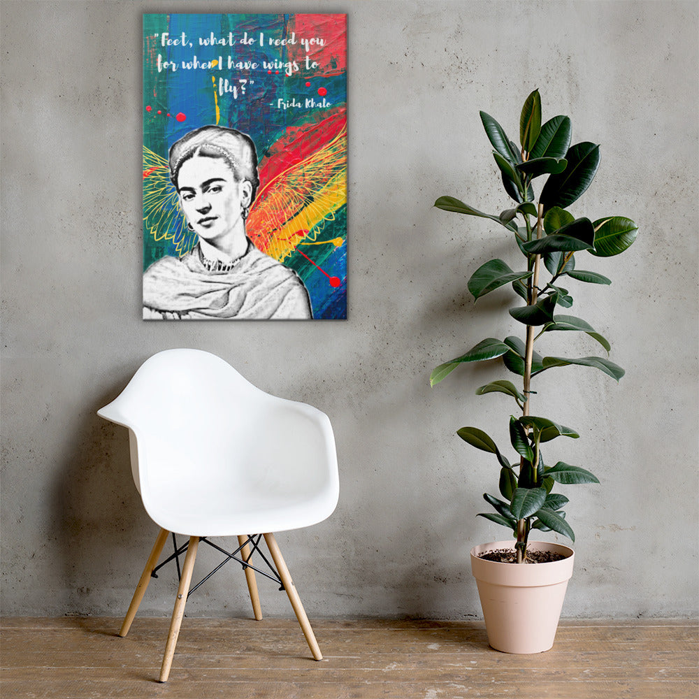 Frida Wings to Fly Canvas
