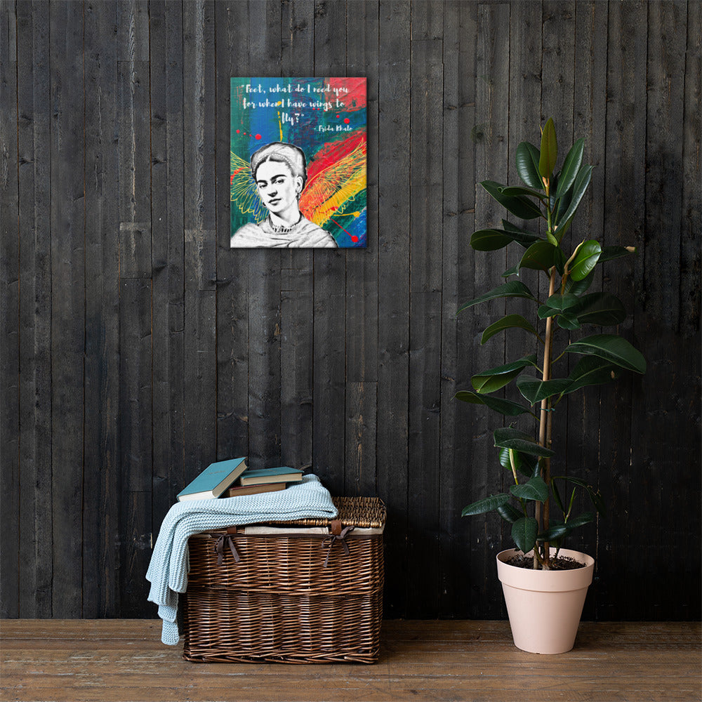 Frida Wings to Fly Canvas
