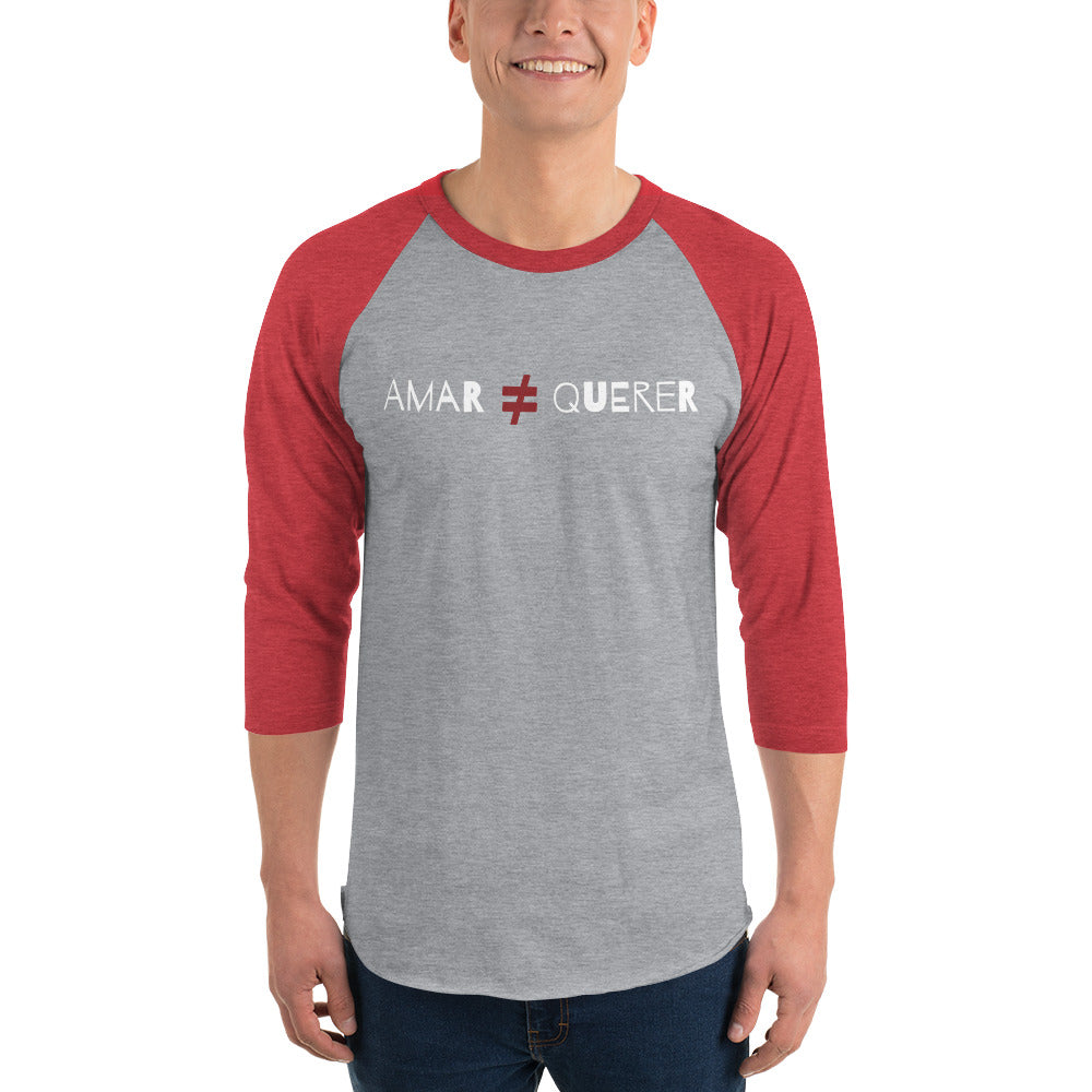 Amar y Querer 3/4 sleeve raglan shirt
