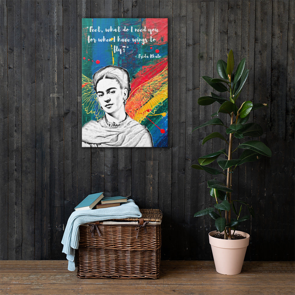 Frida Wings to Fly Canvas