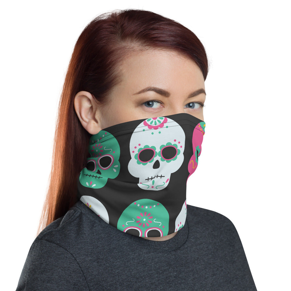 Dia de Muertos Neck Gaiter