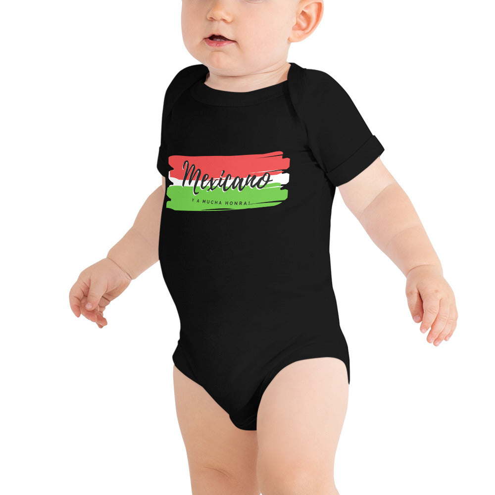 "Mexicano y a mucha honra!" Onesie