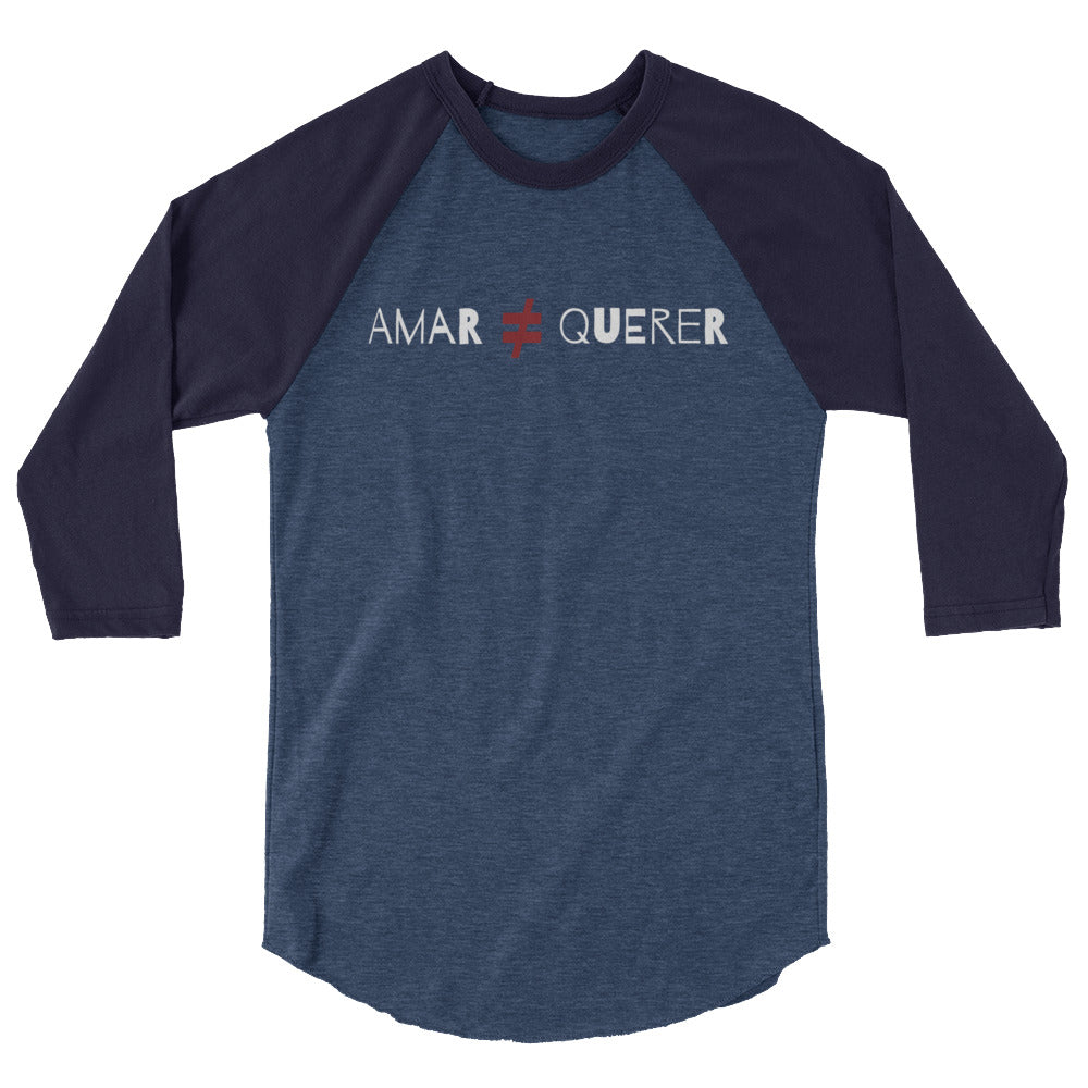 Amar y Querer 3/4 sleeve raglan shirt