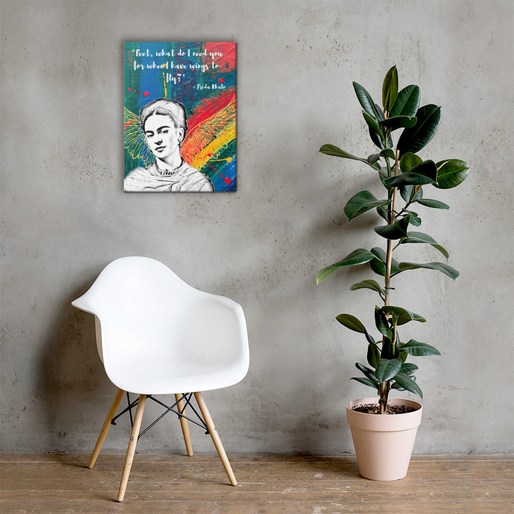 Frida Wings to Fly Canvas