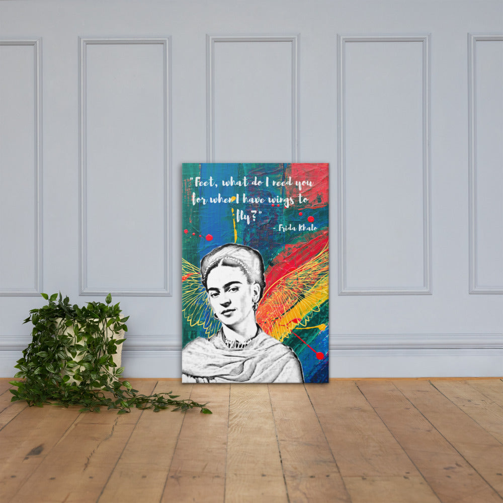 Frida Wings to Fly Canvas