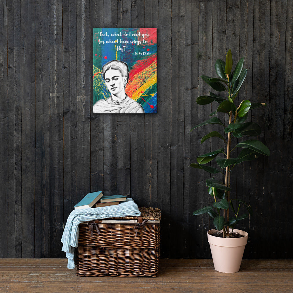 Frida Wings to Fly Canvas