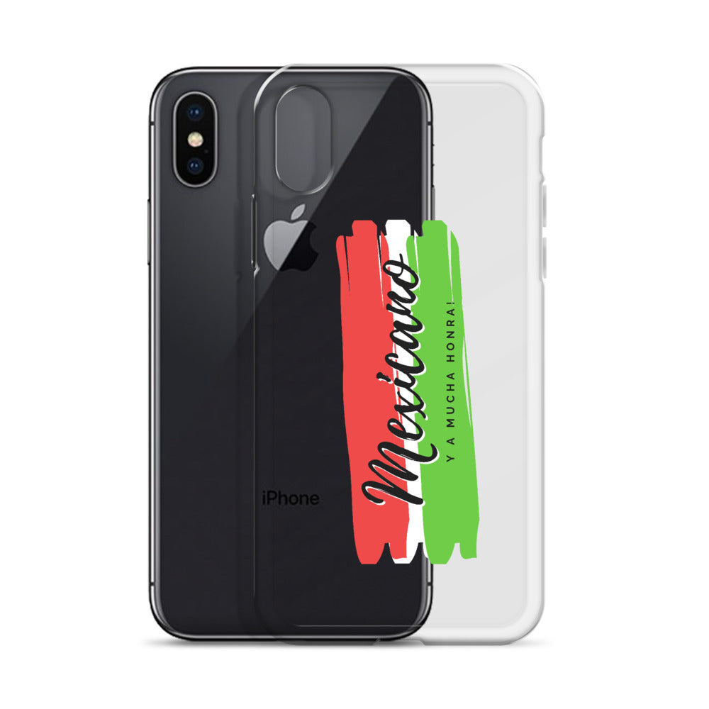 "Mexicano y a Mucha Honra!" iPhone Case