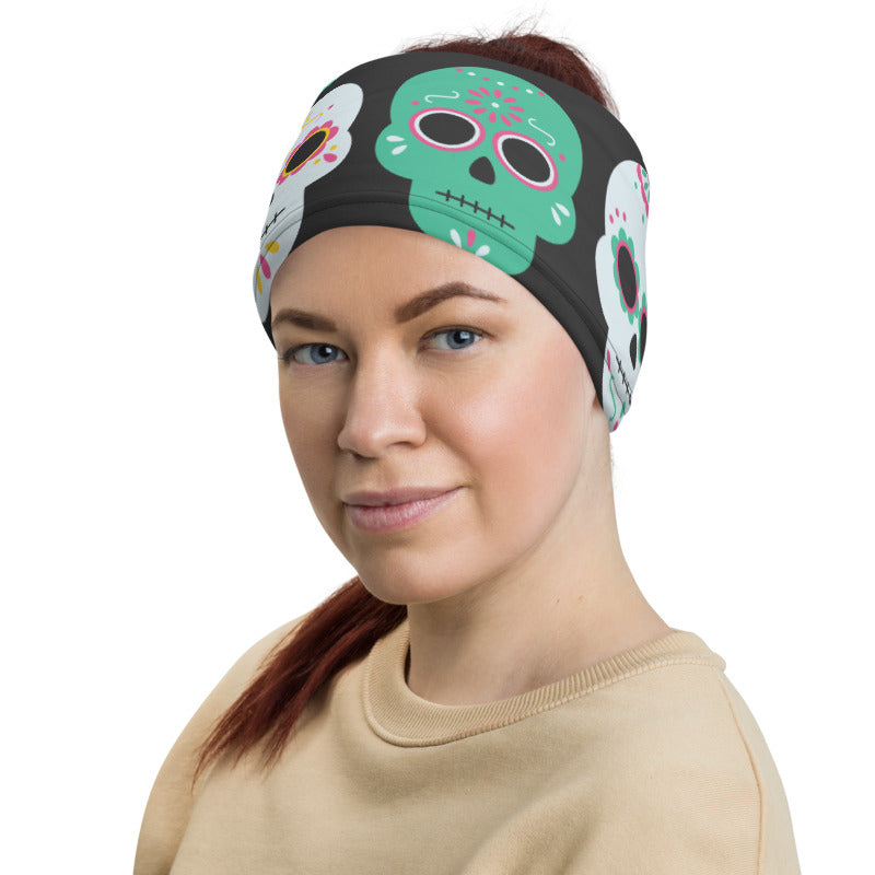 Dia de Muertos Neck Gaiter