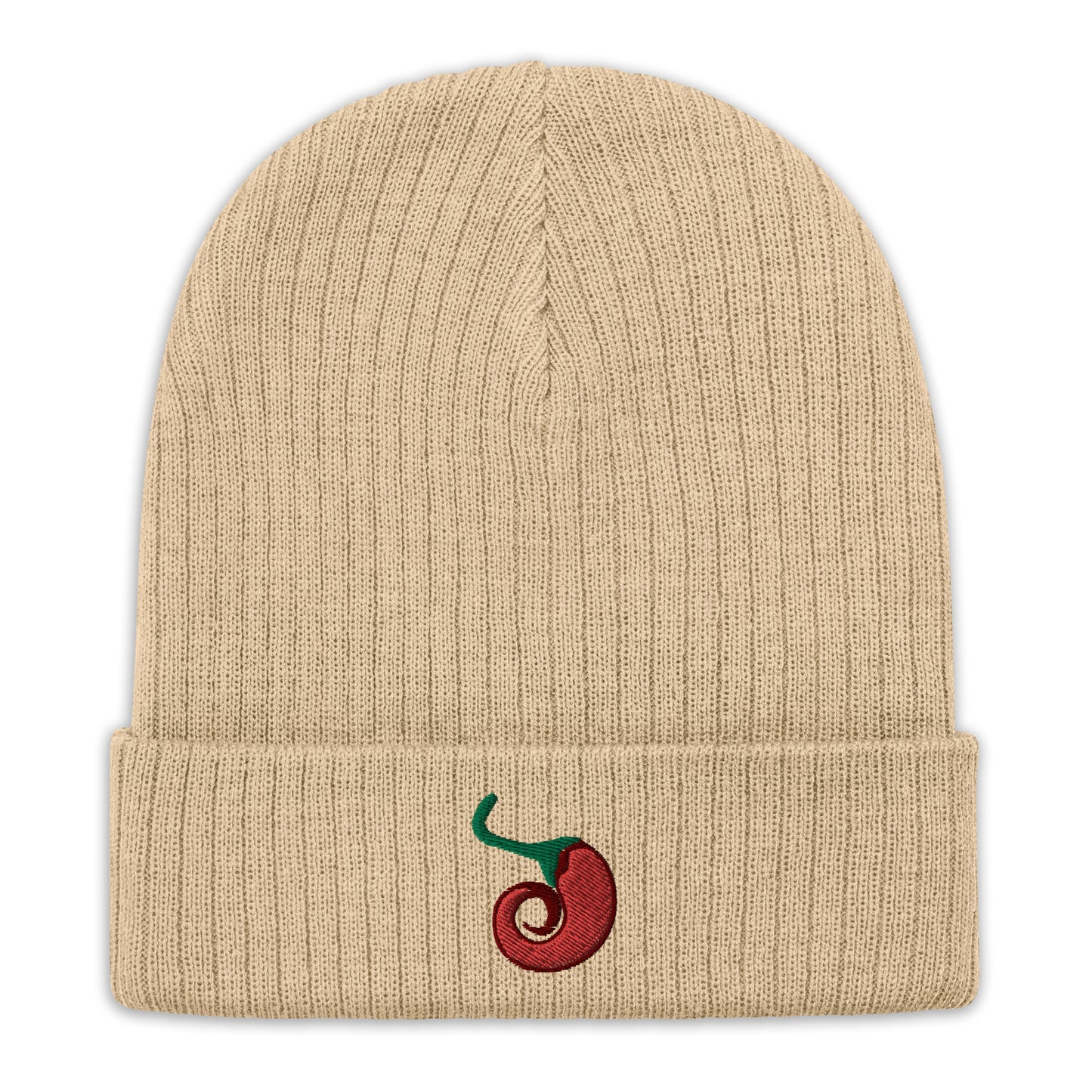 Chile Pepper Premium Ribbed knit beanie