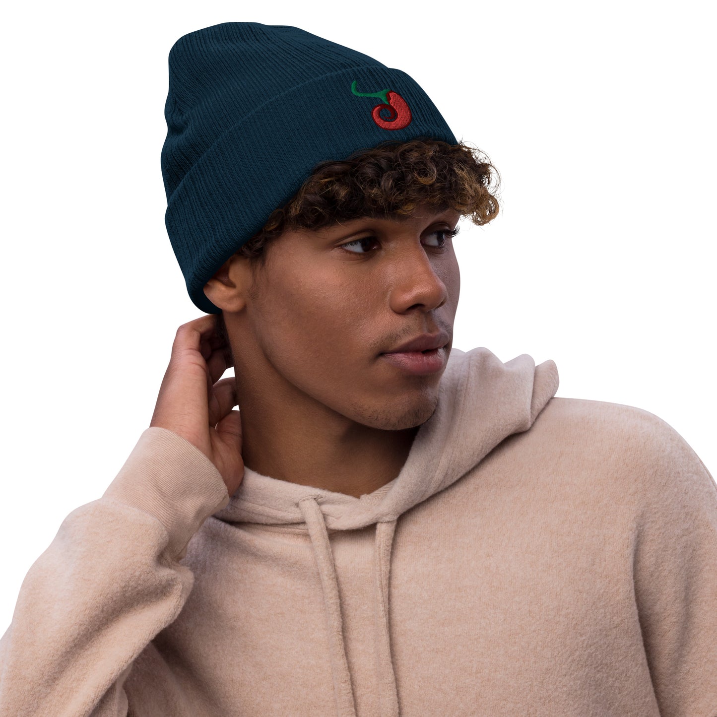 Chile Pepper Premium Ribbed knit beanie