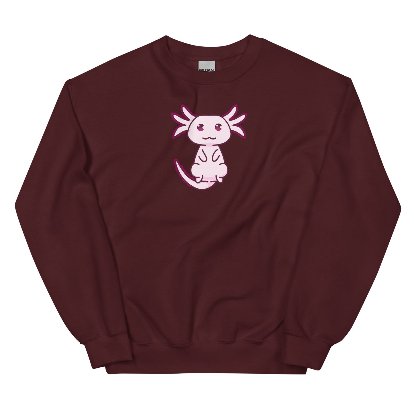 Pink Axolotl Unisex Sweatshirt