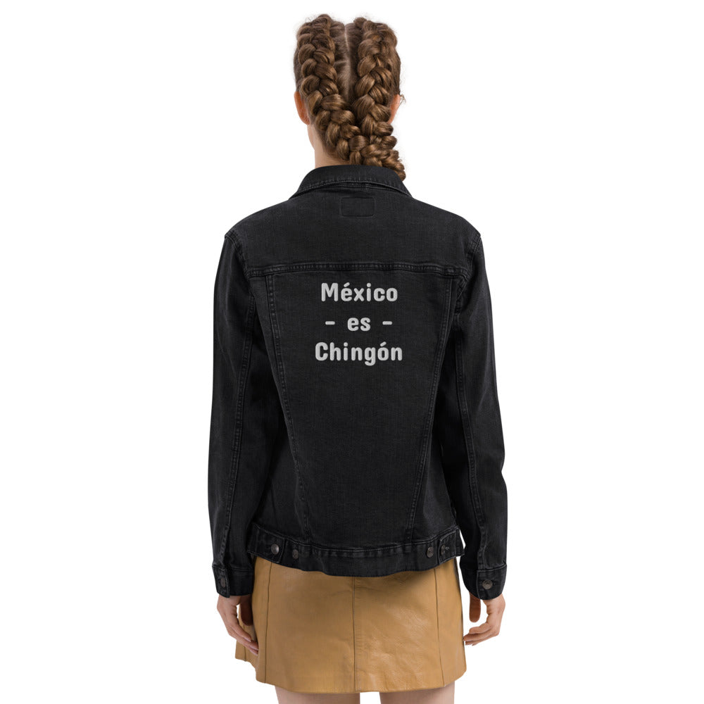 "México es Chingón" Unisex denim jacket