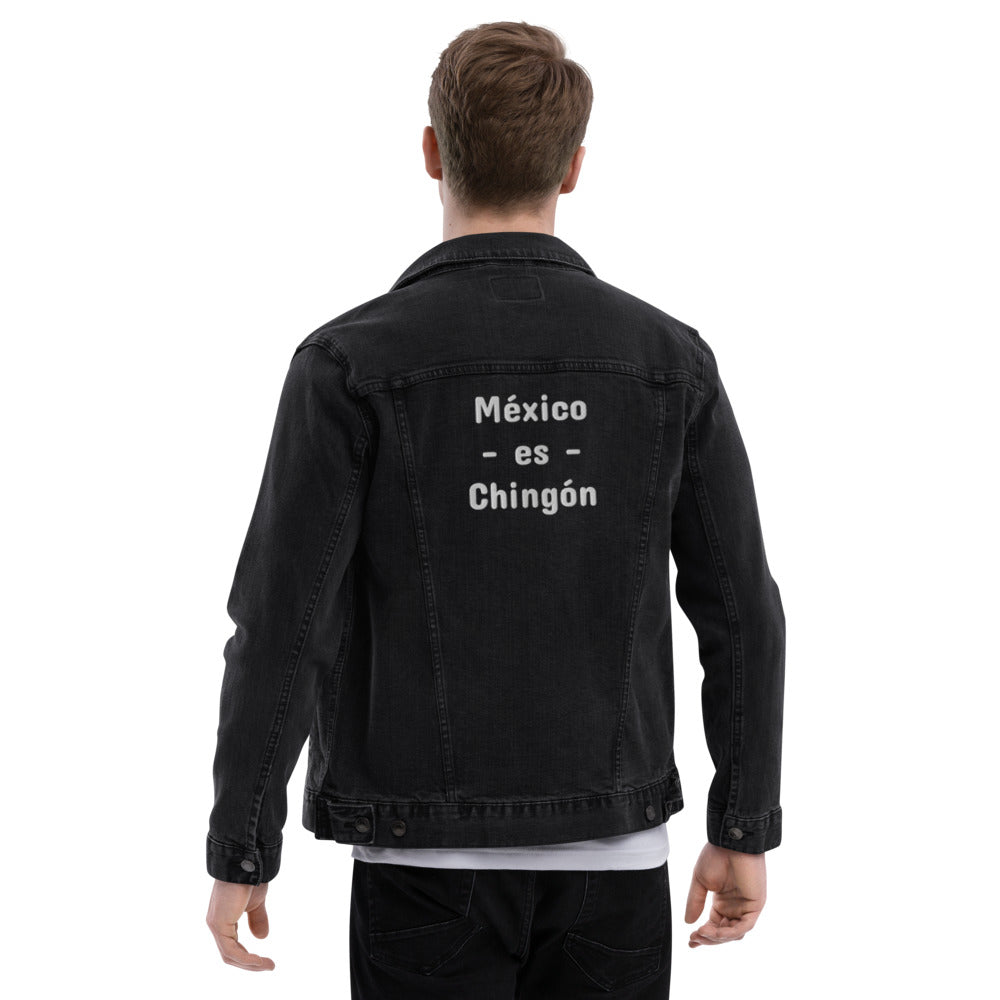 "México es Chingón" Unisex denim jacket