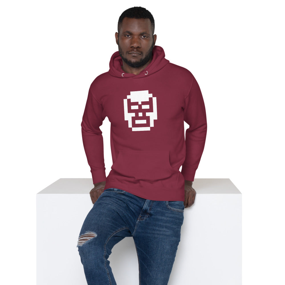 8-Bit Luchador Unisex Hoodie