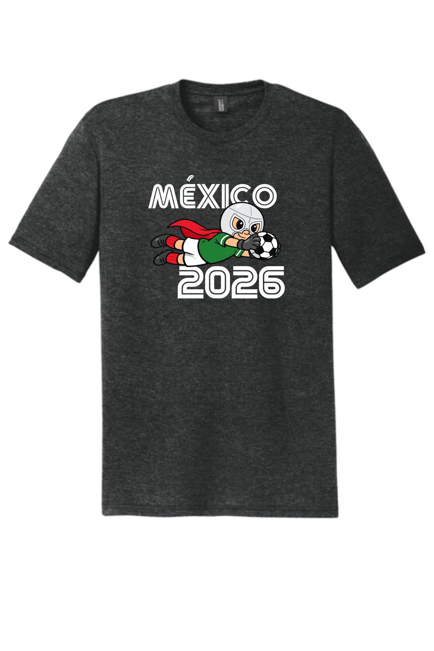 Luchador Mexico 2026 Soccer T-Shirt