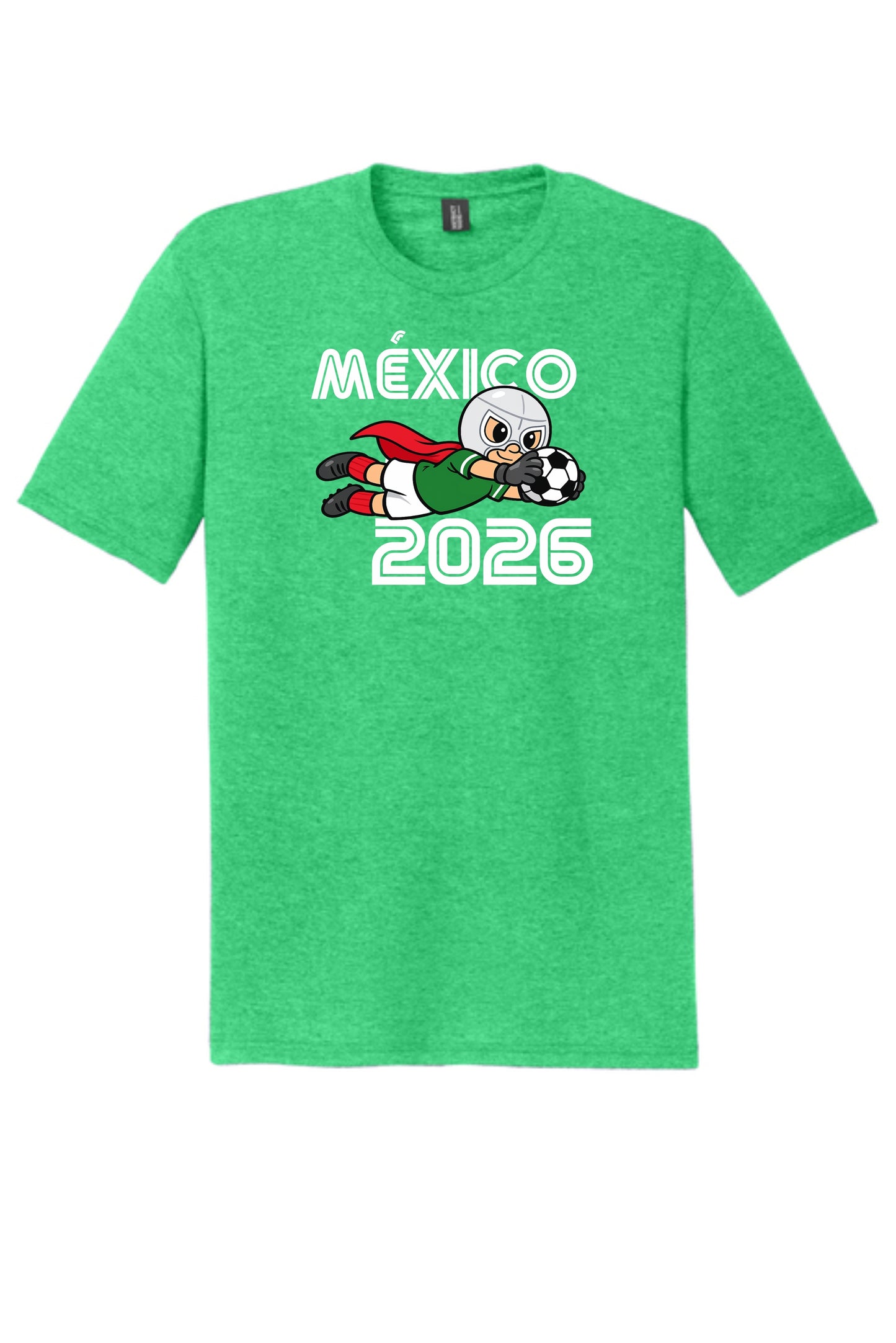 Luchador Mexico 2026 Soccer T-Shirt
