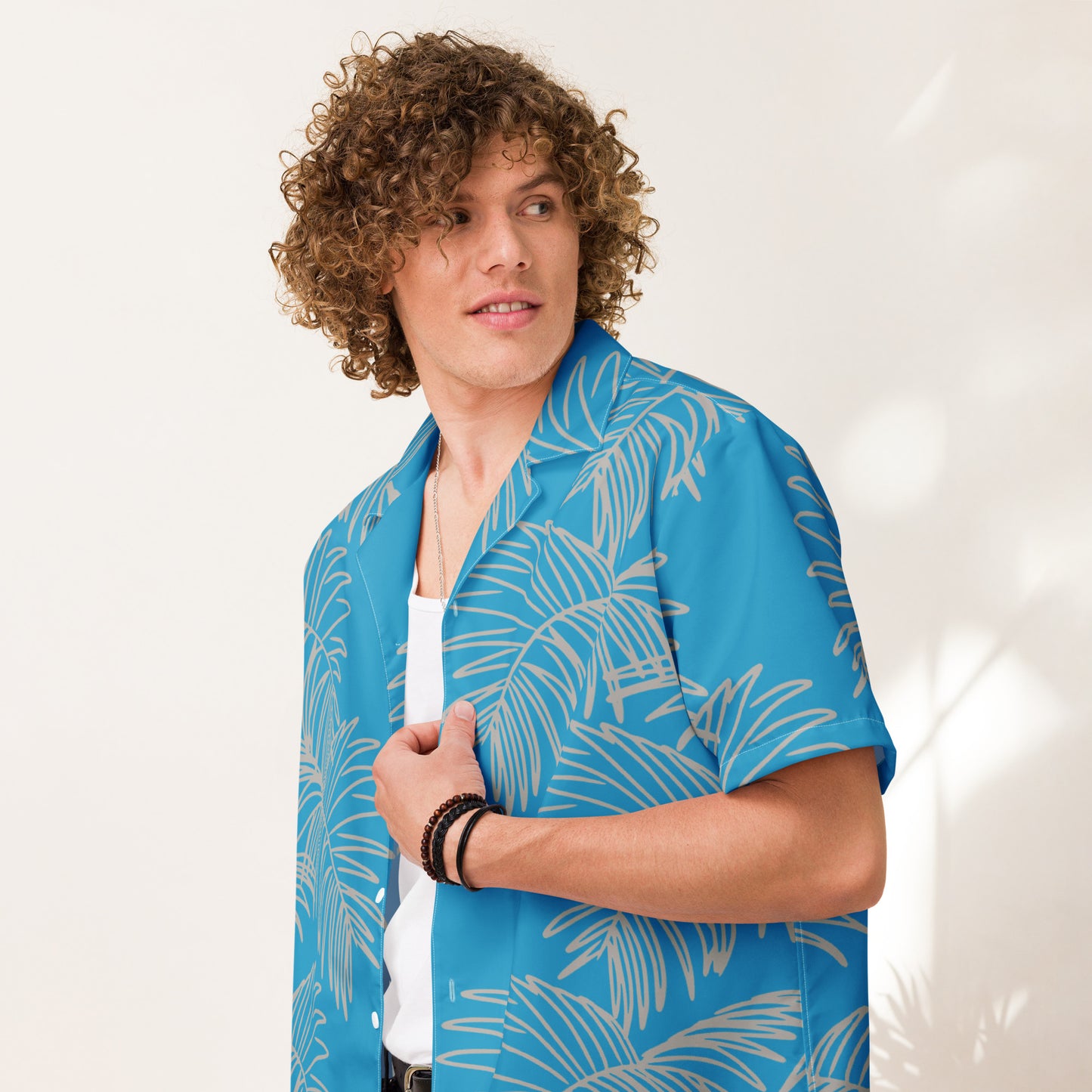 Palmera Unisex button shirt