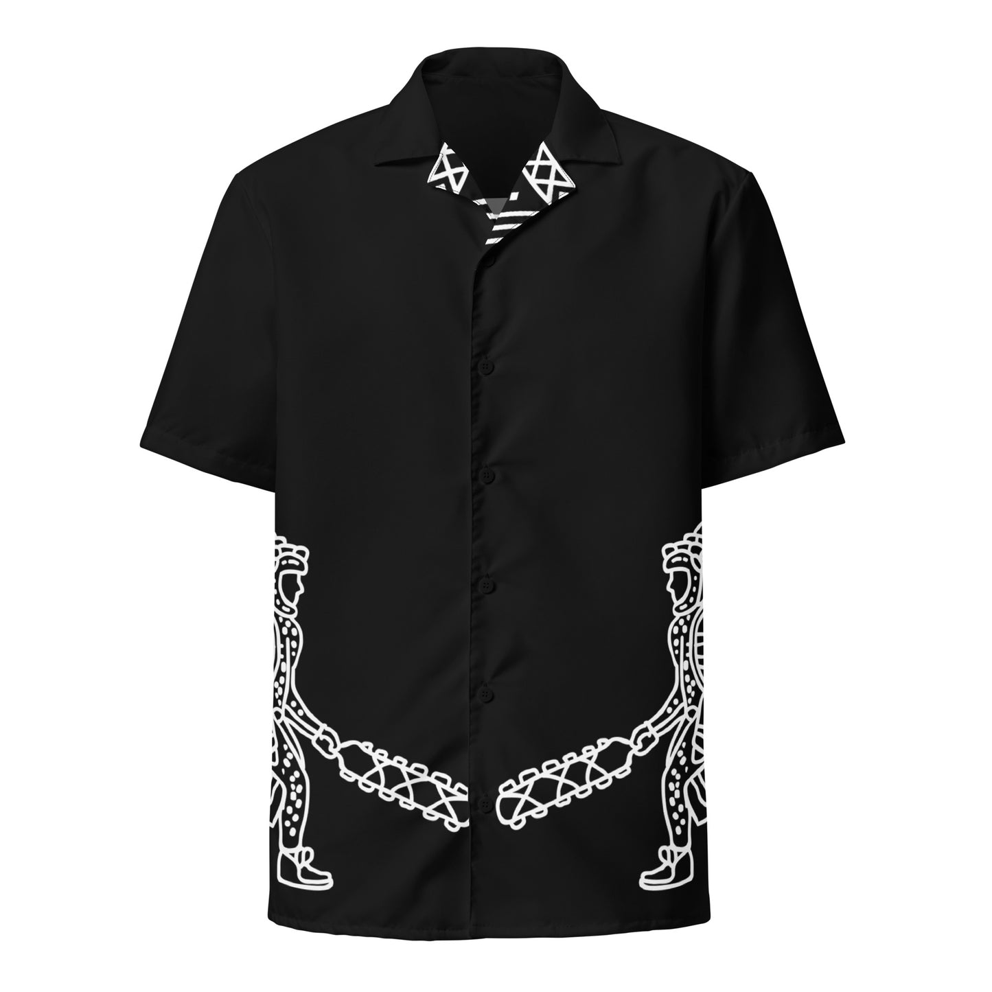 Aztec Unisex button shirt