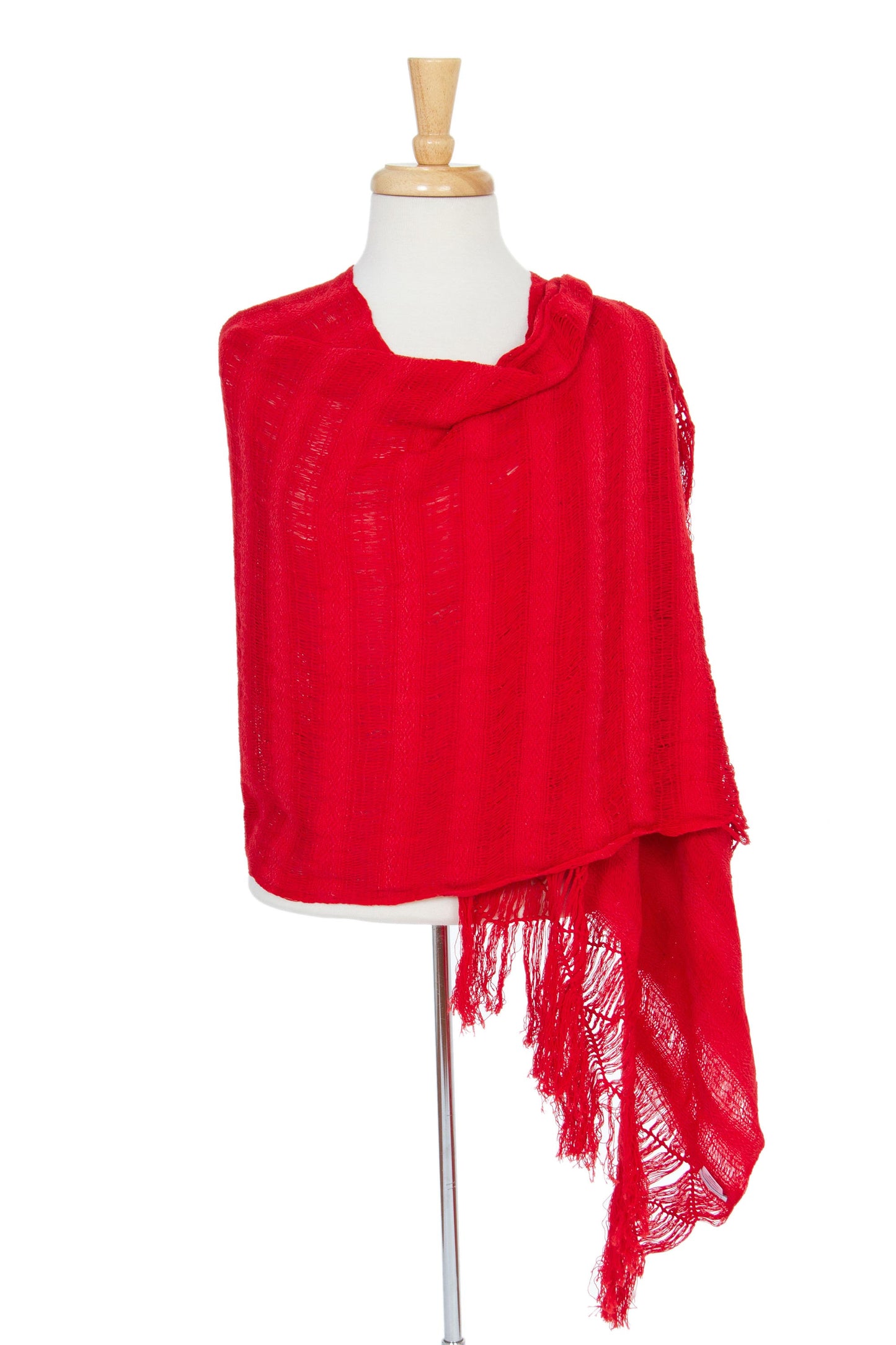 'Oaxaca My Love' Hand Woven Mexican Rebozo Shawl