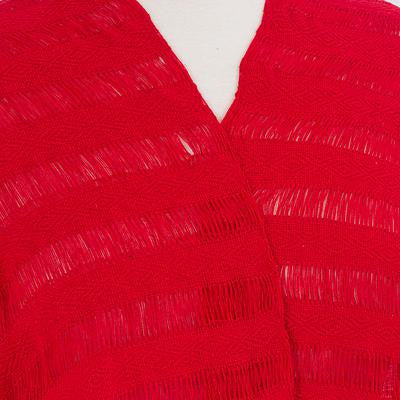 'Oaxaca My Love' Hand Woven Mexican Rebozo Shawl