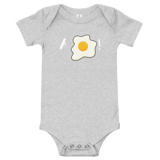 "A Huevo!" Baby short sleeve one piece